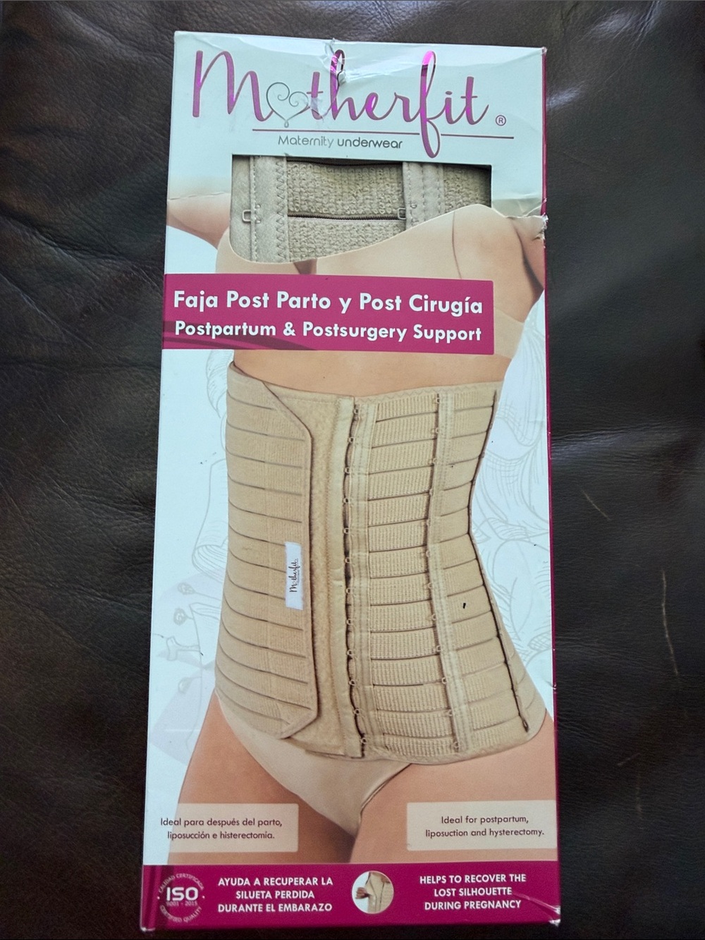 MOTHER Beige Postpartum & Postsurgery Support Waist Girdle